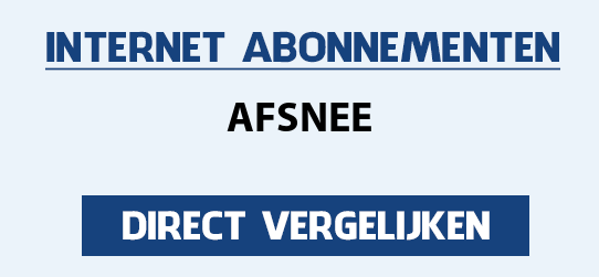 internet vergelijken afsnee