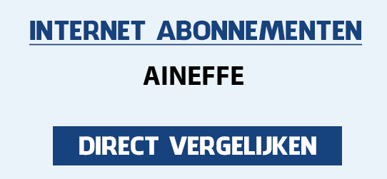 internet vergelijken aineffe