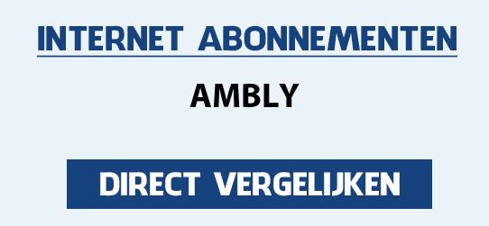 internet vergelijken ambly