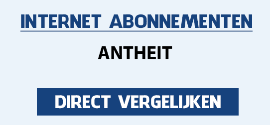 internet vergelijken antheit