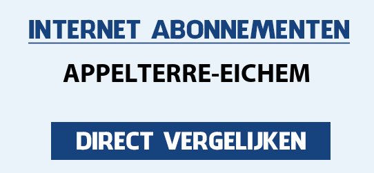 internet vergelijken appelterre-eichem