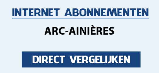 internet vergelijken arc-ainieres