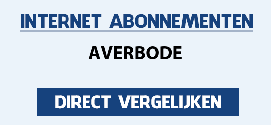 internet vergelijken averbode