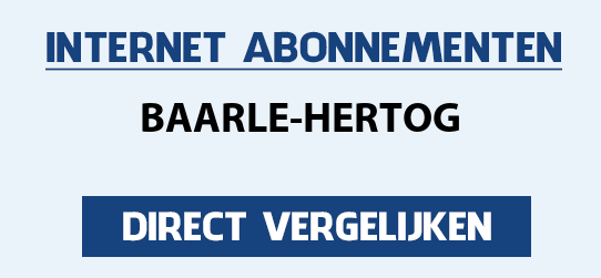 internet vergelijken baarle-hertog