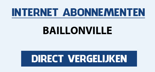 internet vergelijken baillonville