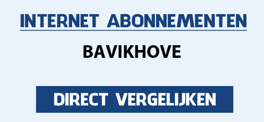 internet vergelijken bavikhove