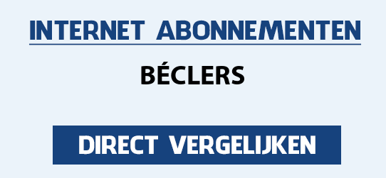 internet vergelijken beclers