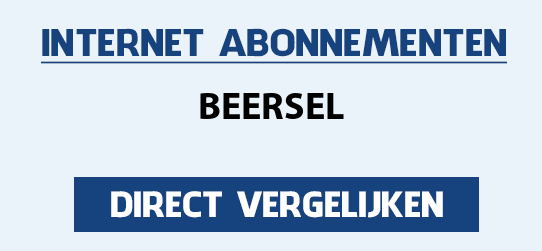 internet vergelijken beersel