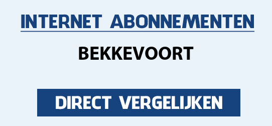 internet vergelijken bekkevoort