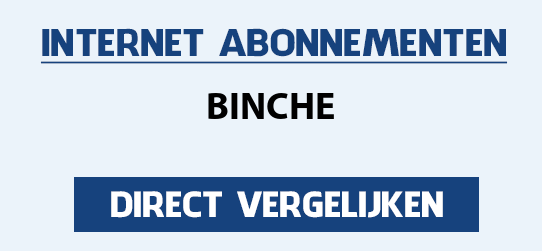 internet vergelijken binche