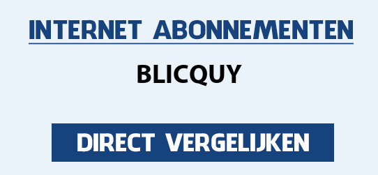 internet vergelijken blicquy