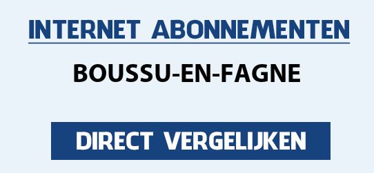 internet vergelijken boussu-en-fagne