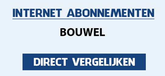 internet vergelijken bouwel