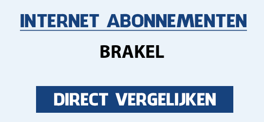 internet vergelijken brakel