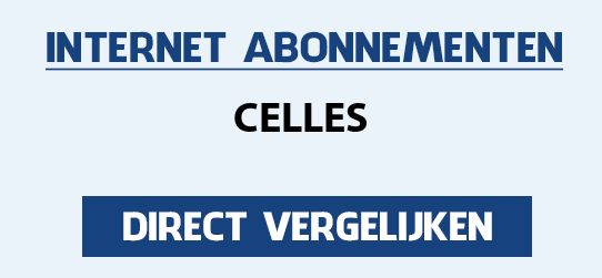 internet vergelijken celles