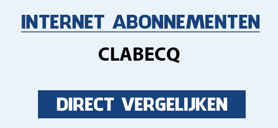 internet vergelijken clabecq