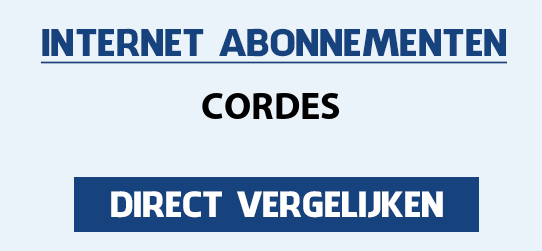 internet vergelijken cordes