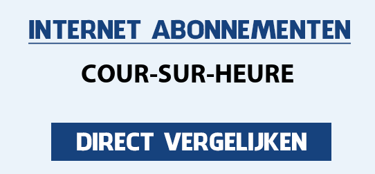 internet vergelijken cour-sur-heure