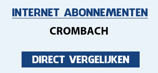 internet vergelijken crombach