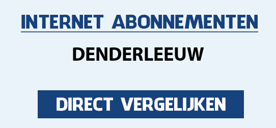 internet vergelijken denderleeuw