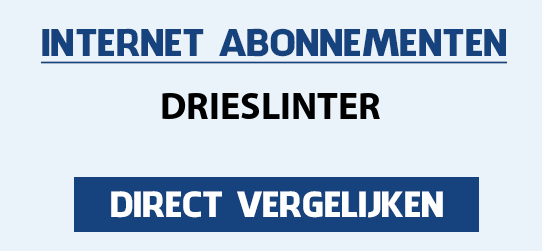 internet vergelijken drieslinter