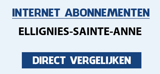 internet vergelijken ellignies-sainte-anne