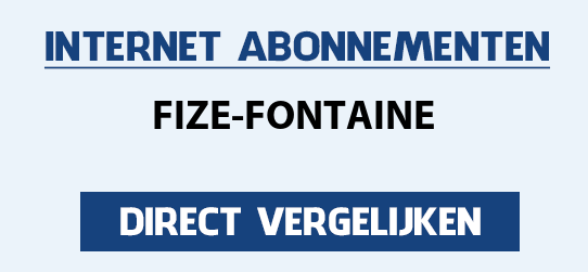 internet vergelijken fize-fontaine