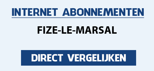 internet vergelijken fize-le-marsal