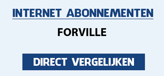 internet vergelijken forville