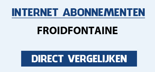 internet vergelijken froidfontaine