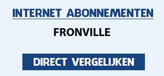 internet vergelijken fronville