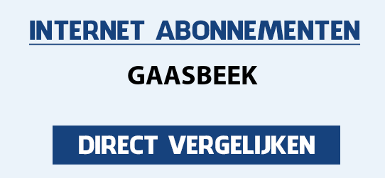 internet vergelijken gaasbeek
