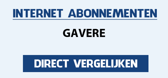 internet vergelijken gavere