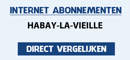 internet vergelijken habay-la-vieille