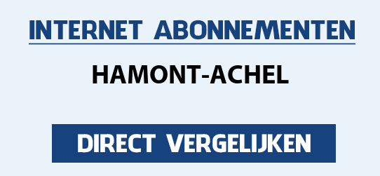 internet vergelijken hamont-achel