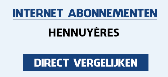 internet vergelijken hennuyeres