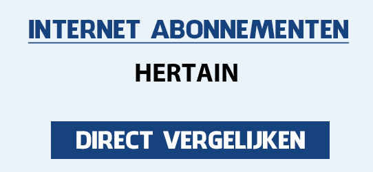 internet vergelijken hertain