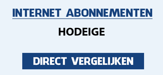 internet vergelijken hodeige