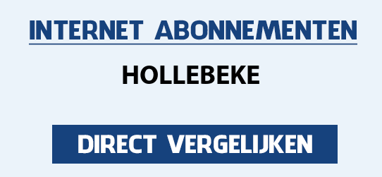 internet vergelijken hollebeke