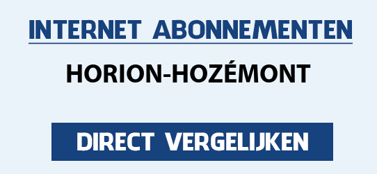 internet vergelijken horion-hozemont