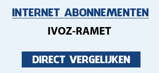 internet vergelijken ivoz-ramet