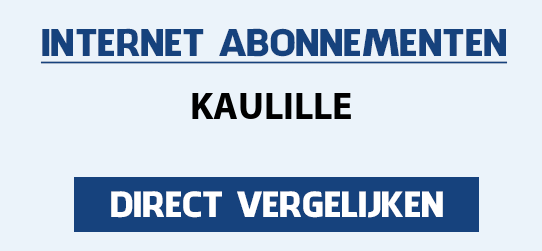 internet vergelijken kaulille