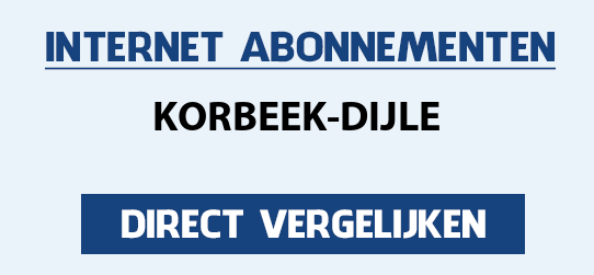 internet vergelijken korbeek-dijle