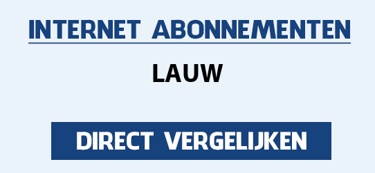 internet vergelijken lauw