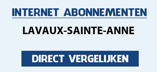 internet vergelijken lavaux-sainte-anne