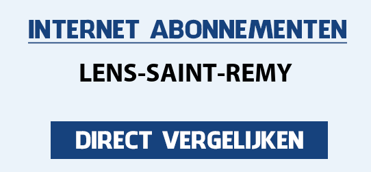 internet vergelijken lens-saint-remy