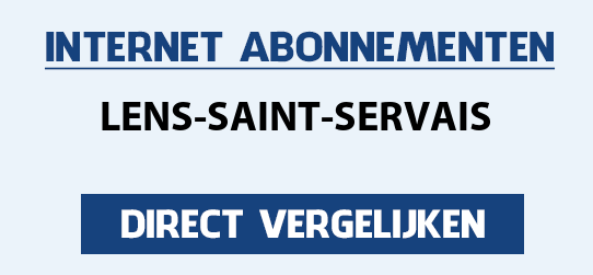 internet vergelijken lens-saint-servais