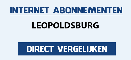 internet vergelijken leopoldsburg