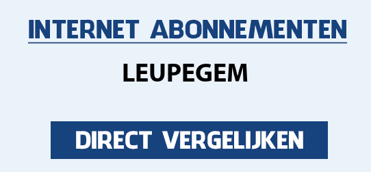 internet vergelijken leupegem