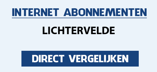 internet vergelijken lichtervelde